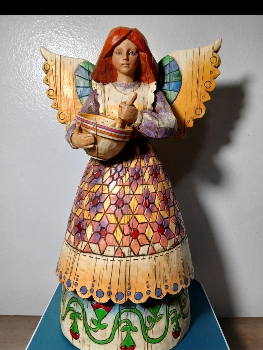2002 Jim Shore "Angel of Contentment" Figurine, C108923, Heartwood Creek